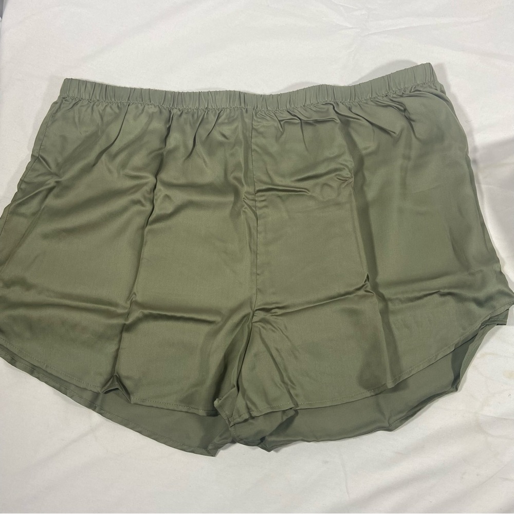 Ettitude Women’s Shorts Size XXL Natural Bamboo Lyocell Casual Athleisure
